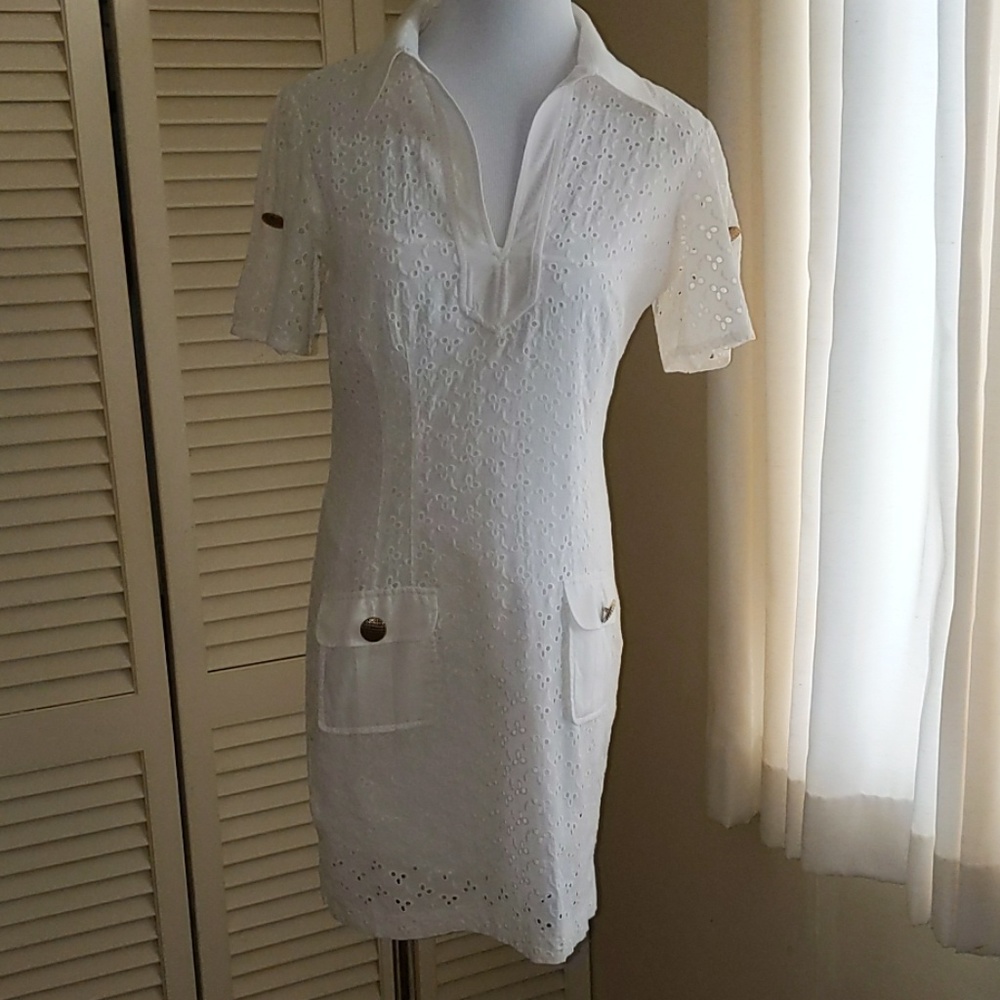 NWT Laundry by Design sz 2 eyelet dress